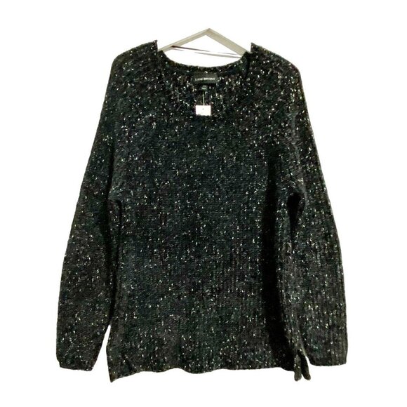 NWT Lane Bryant Sweater, black speckled sweater, Size 18/20 - Picture 1 of 10